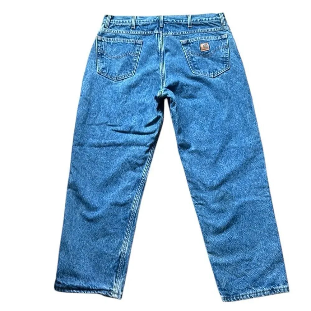 Carhartt Men's Flannel Lined Jeans - Picture 6 of 7